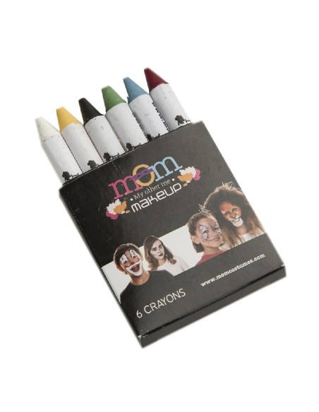 SET MAQUILLAJE 6 CRAYONES