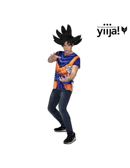 DISFRAZ CAMISETA GOKU DRAGON BALL T.XL