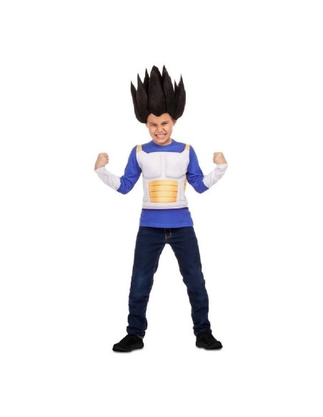 DISFRAZ CAMISETA VEGETA DRAGON BALL IMPR