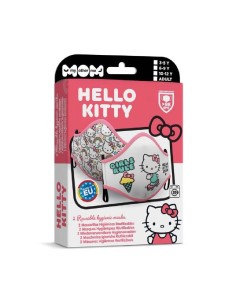 SET 2 MASCARILLAS HELLO KITTY 10-12 AÑOS