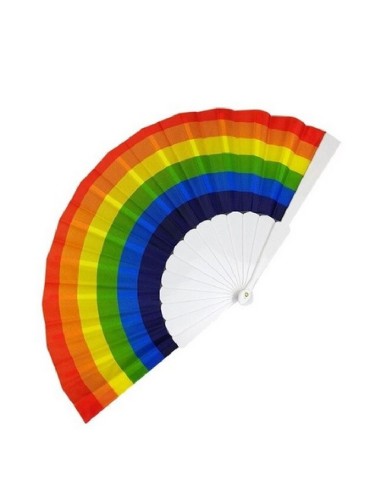 ABANICO ARCOIRIS ORGULLO LGTBI