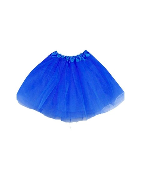 TUTU INFANTIL AZUL OSCURO ELECTRICO 30 C
