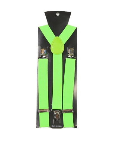 TIRANTES VERDE NEON