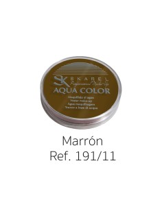 MAQUILLAJE AL AGUA MARRON PROFESIONAL 15
