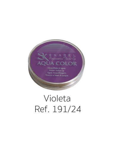 MAQUILLAJE AL AGUA VIOLETA PROFESIONAL 1