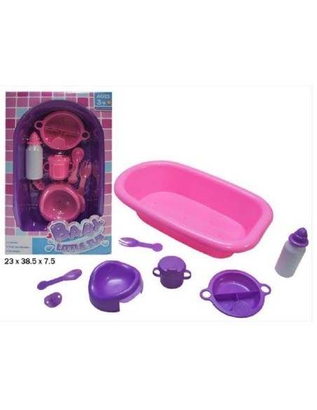 BAÑERA CON ACCESORIOS EN CAJA