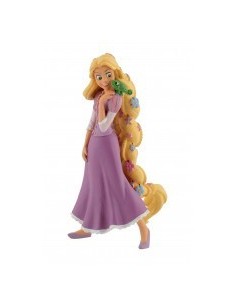 FIGURA RAPUNZEL TRENZA CON FLORES