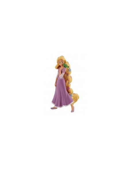 FIGURA RAPUNZEL TRENZA CON FLORES