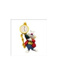 FIGURA CONEJO BLANCO ( ALICIA ) 11402