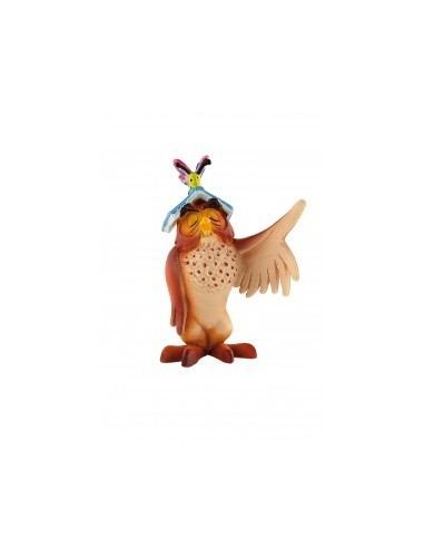 FIGURA BUHO CON LIBRO  ( WINNIE THE POOH