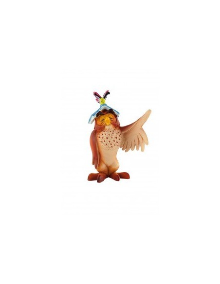 FIGURA BUHO CON LIBRO  ( WINNIE THE POOH