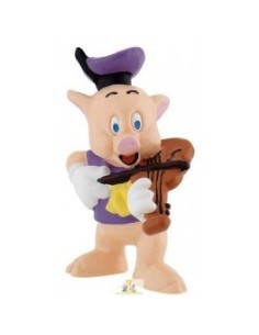 FIGURA CERDITO VIOLINISTA   LOS 3 CERDIT