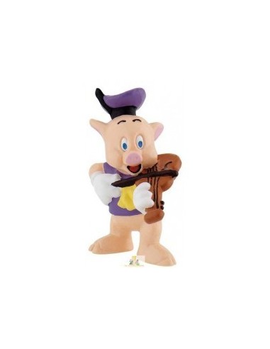 FIGURA CERDITO VIOLINISTA   LOS 3 CERDIT