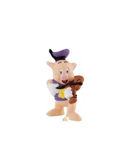 FIGURA CERDITO VIOLINISTA   LOS 3 CERDIT