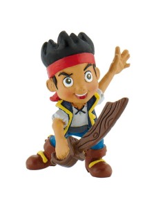 FIGURA JAKE CON ESPADA  ( JAKE Y LOS PIR