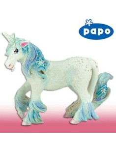 FIGURA UNICORNIO HIELO BLUE (PAPO)