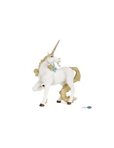 FIGURA UNICORNIO DORADO  ( PAPO ) 2