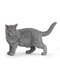 FIGURA GATO CHARTREUX - PAPO 54040