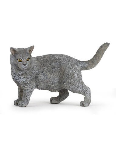 FIGURA GATO CHARTREUX - PAPO 54040