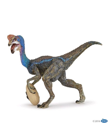 FIGURA OVIRAPTOR AZUL ( PAPO )
