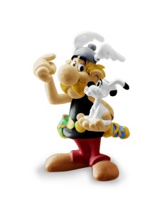 FIGURA ASTERIX LLEVANDO A IDEAFIX ( PLAS