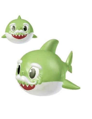 FIGURITA BABY SHARK - TIBURON ABUELO