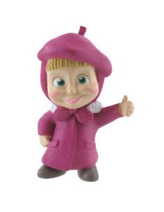 FIGURA MASHA PINTORA  ( MASHA Y EL OSO )