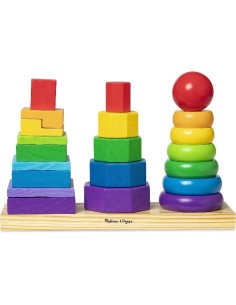 Melissa & Doug Apilador Geometrico 