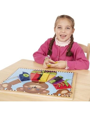 TABLERO DE MADERA HABILIDADES BASICAS - 