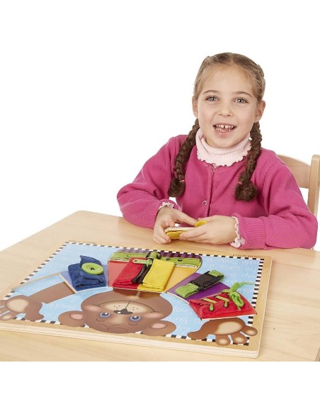 TABLERO DE MADERA HABILIDADES BASICAS - 