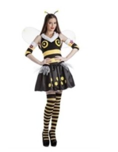 DISFRAZ ABEJA ADULTO LADY BEE T M-L