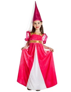 DISFRAZ PRINCESA MEDIEVAL T 7-9