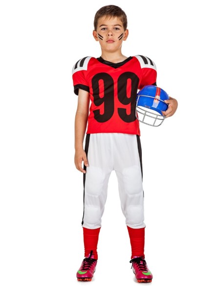 DISFRAZ JUGADOR RUGBY FUTBOL AMERICANO T