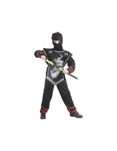 DISFRAZ  NINJA GUERRERO PLATA 4-6 AÑOS