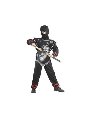 DISFRAZ  NINJA GUERRERO PLATA 4-6 AÑOS