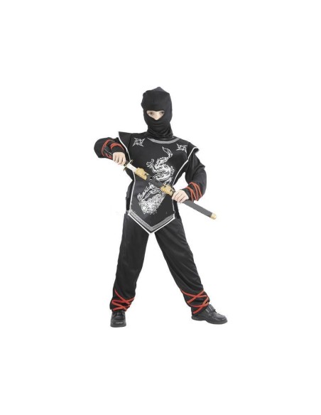 DISFRAZ  NINJA GUERRERO PLATA 4-6 AÑOS