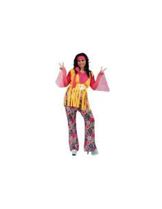 DISFRAZ ADULTO HIPPIE CHICA