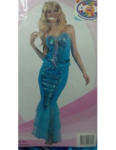 DISFRAZ ADULTO SIRENA