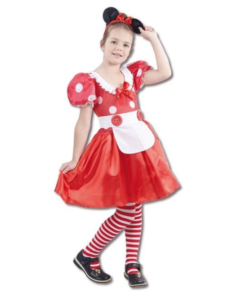 DISFRAZ  RATONCITA BOTONES MINNIE 7-9 AÑ