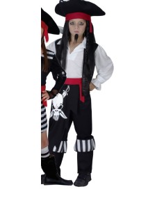 DISFRAZ  CAPITÁN PIRATA 4-6 AÑOS
