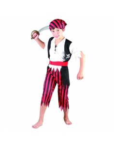 DISFRAZ  PIRATA RAYAS 7-9 AÑOS