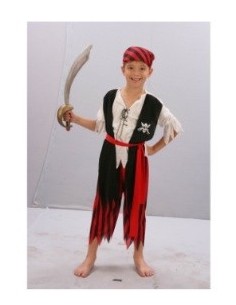 DISFRAZ  PIRATA RAYAS 10-12 AÑOS