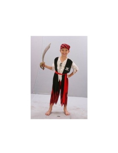 DISFRAZ  PIRATA RAYAS 10-12 AÑOS