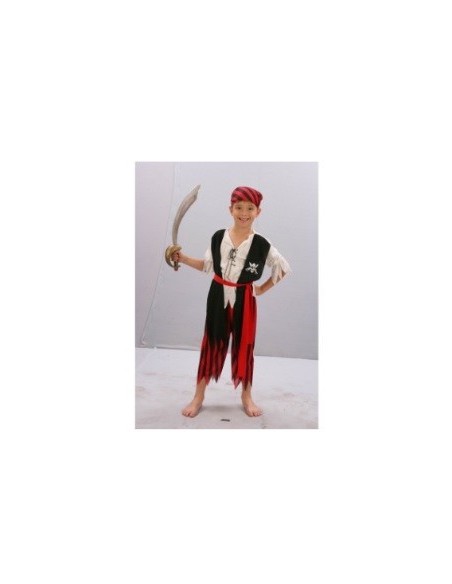 DISFRAZ  PIRATA RAYAS 10-12 AÑOS
