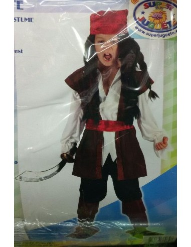 DISFRAZ PIRATA 10-12 AÑOS