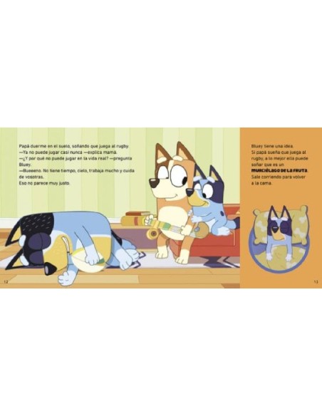 BLUEY BUENAS NOCHES - MURCIELAGO DE LA F