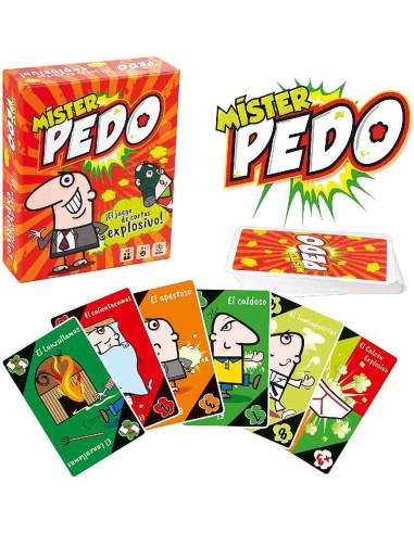 Mister pedo- juegos de cartas explosivo