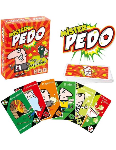 Mister pedo- juegos de cartas explosivo