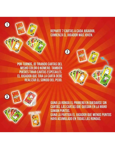 Mister pedo- juegos de cartas explosivo