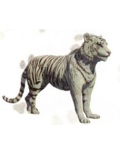 FIGURA TIGRE DE BENGALA BLANCO